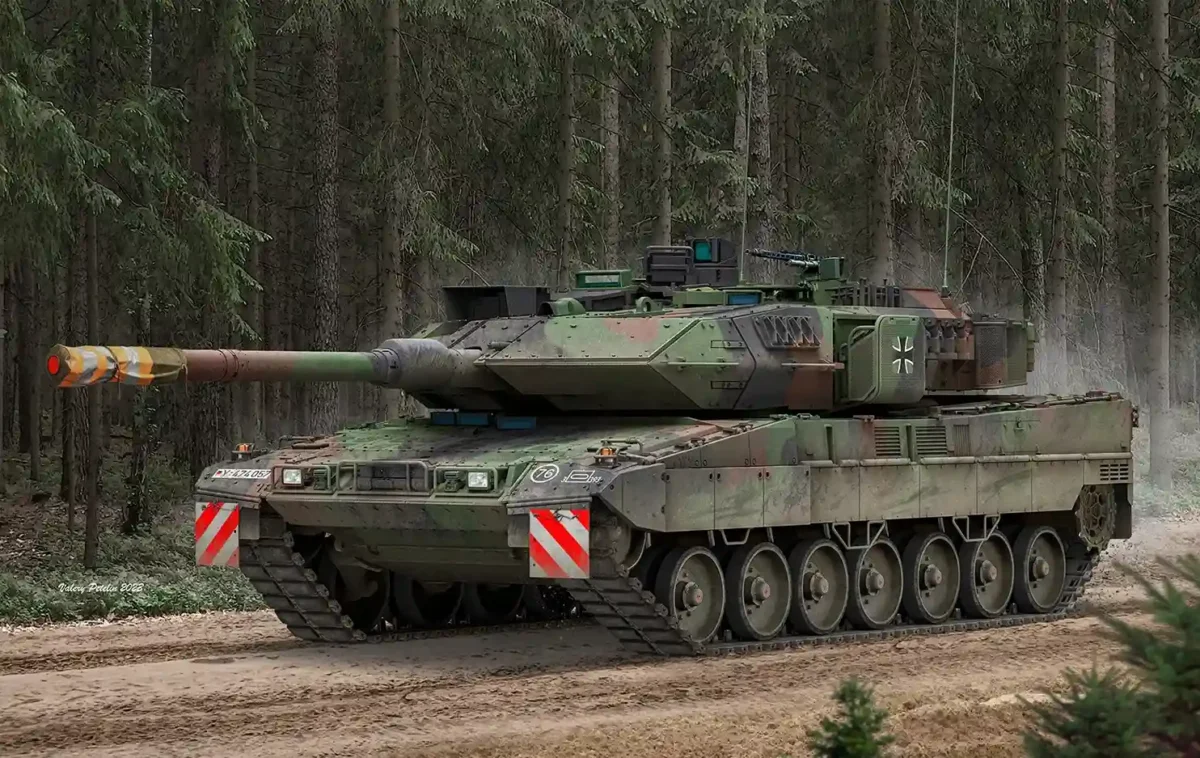 Leopard 2A7V tank