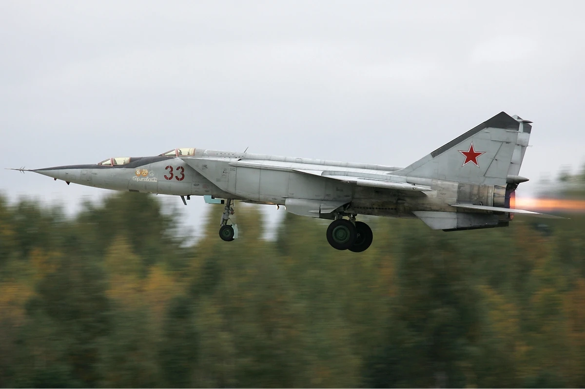 Russian MiG-25 foxbat