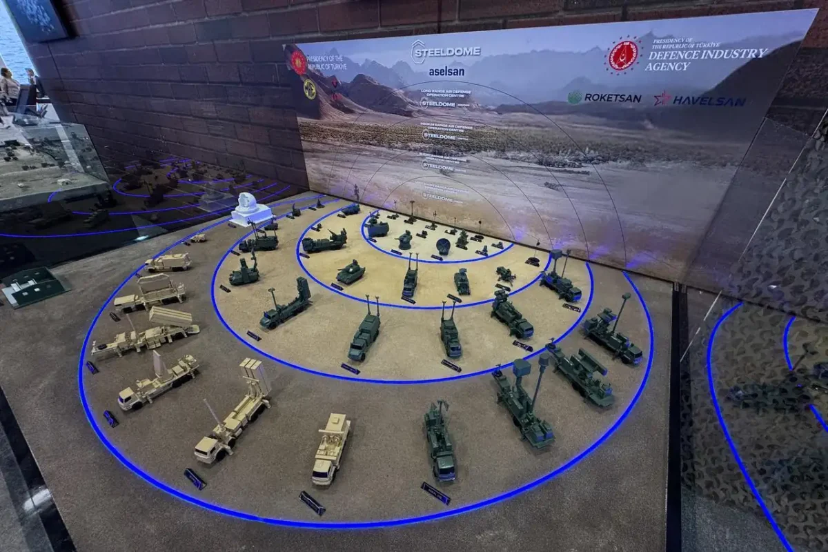Aselsan engineers at radar and missile production facility.