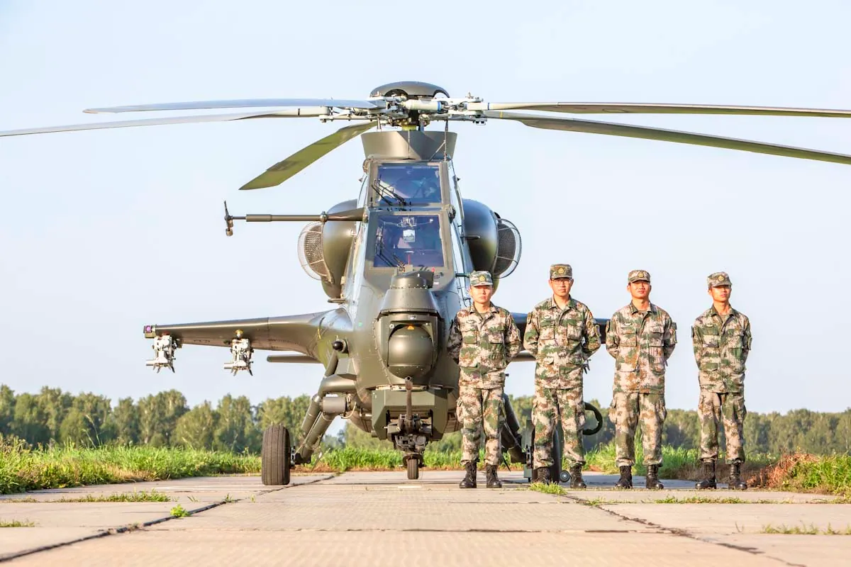 china z10 attack helicopter