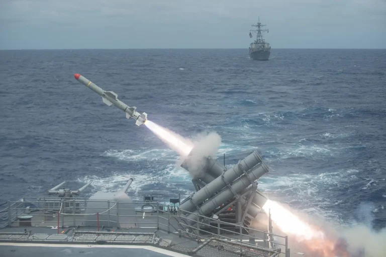 harpoon anti-ship missile