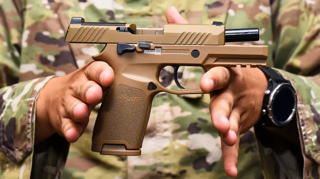 m18 sidearm sig M18 Sidearm pistol