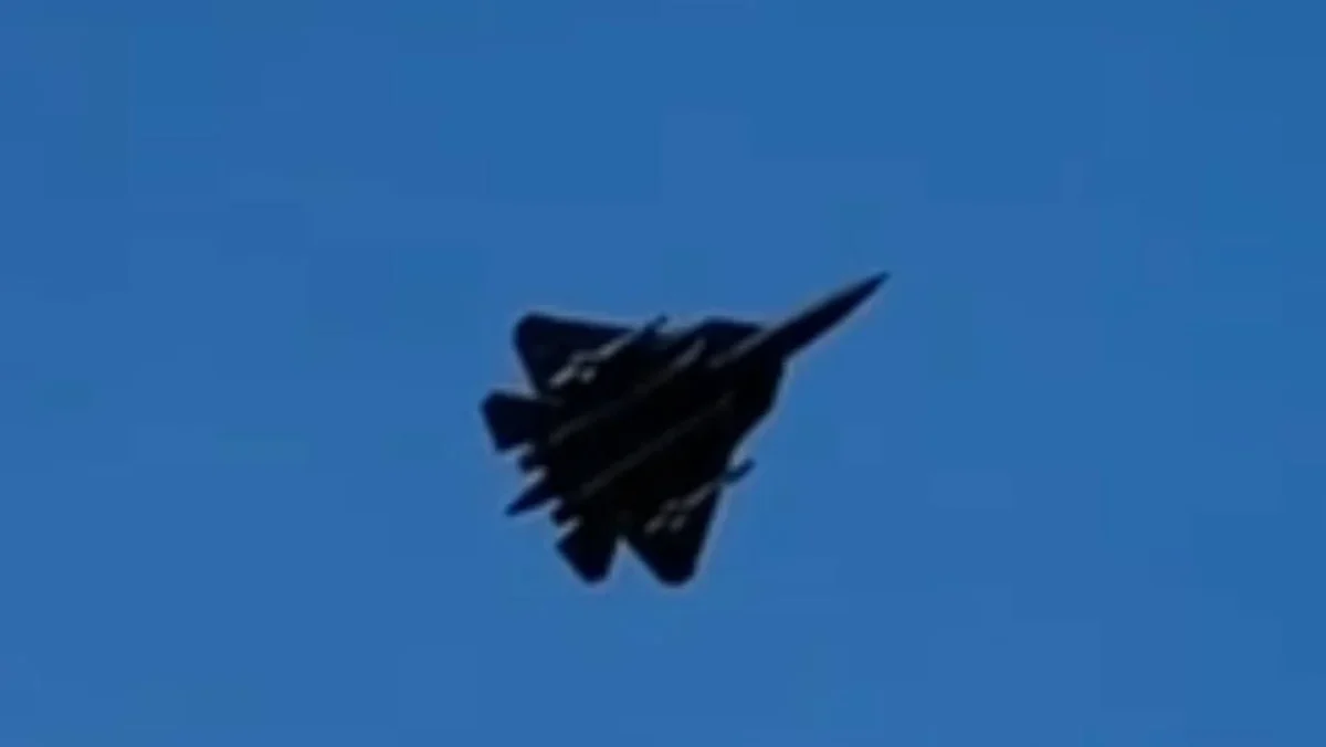 Su-57 with two Kh-59MK guided missiles