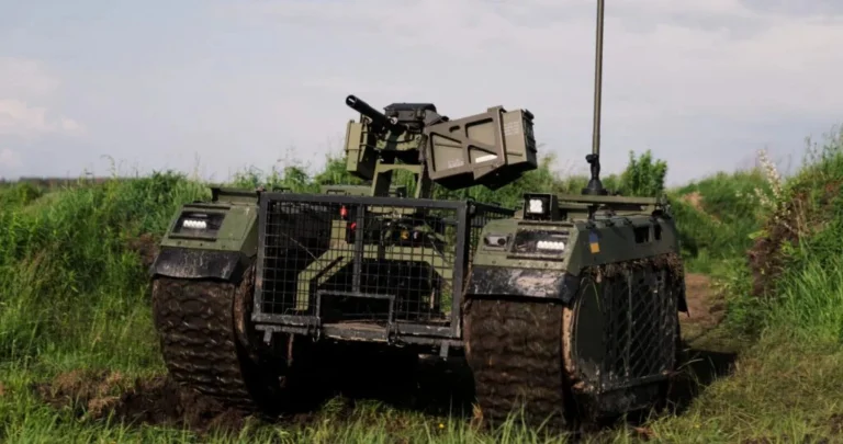 Milrem Arms THeMIS UGV