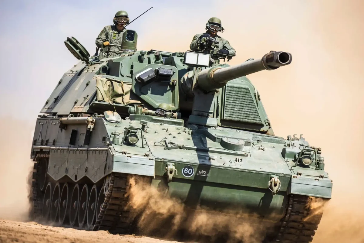 Lithuanian PzH 2000 Howitzer Lithuanian PzH-2000
