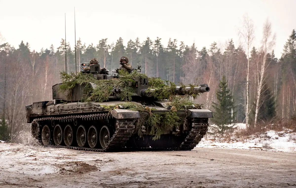 UK Challenger 2 tank