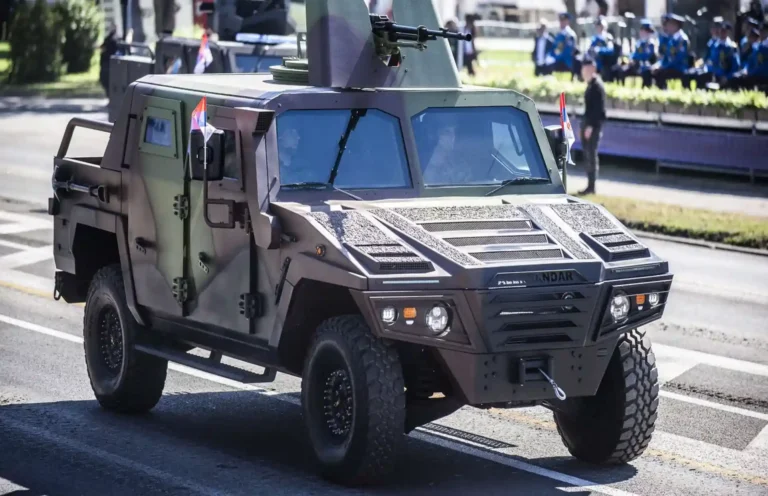 its new Aleksandar Unifier 4x4 armored vehicle
