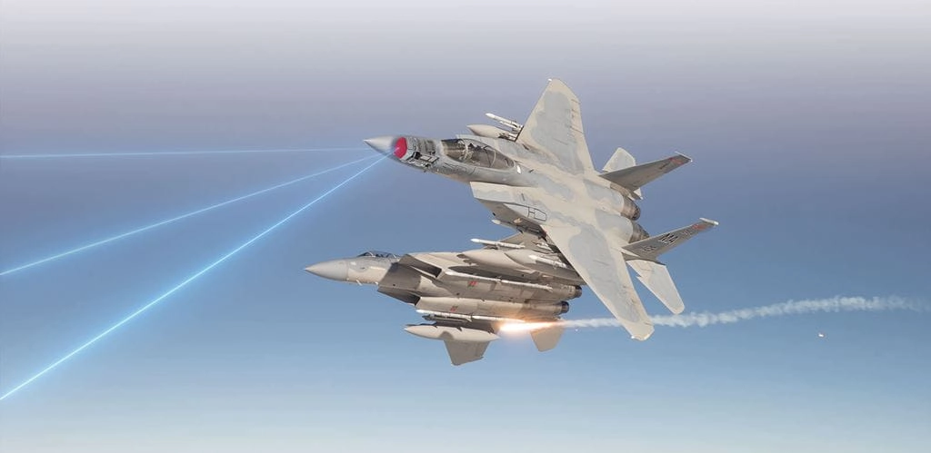 The F-15E’s APG-82(V)1 radar blends parts from the (V)3 and F/A-18E/F AESA systems. 