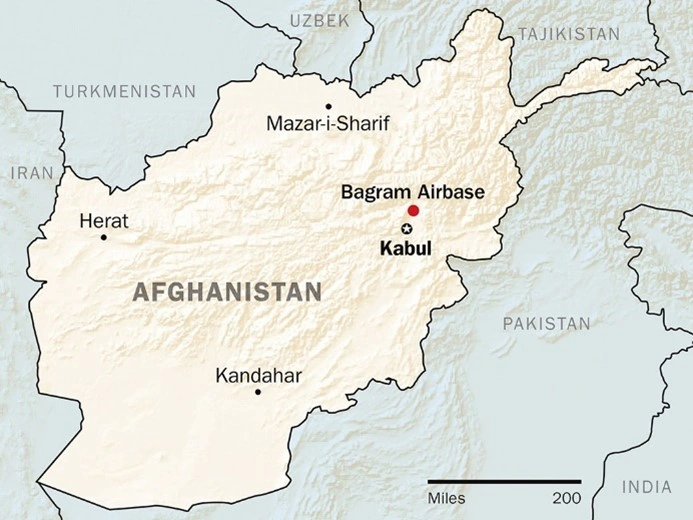 bagram air base location