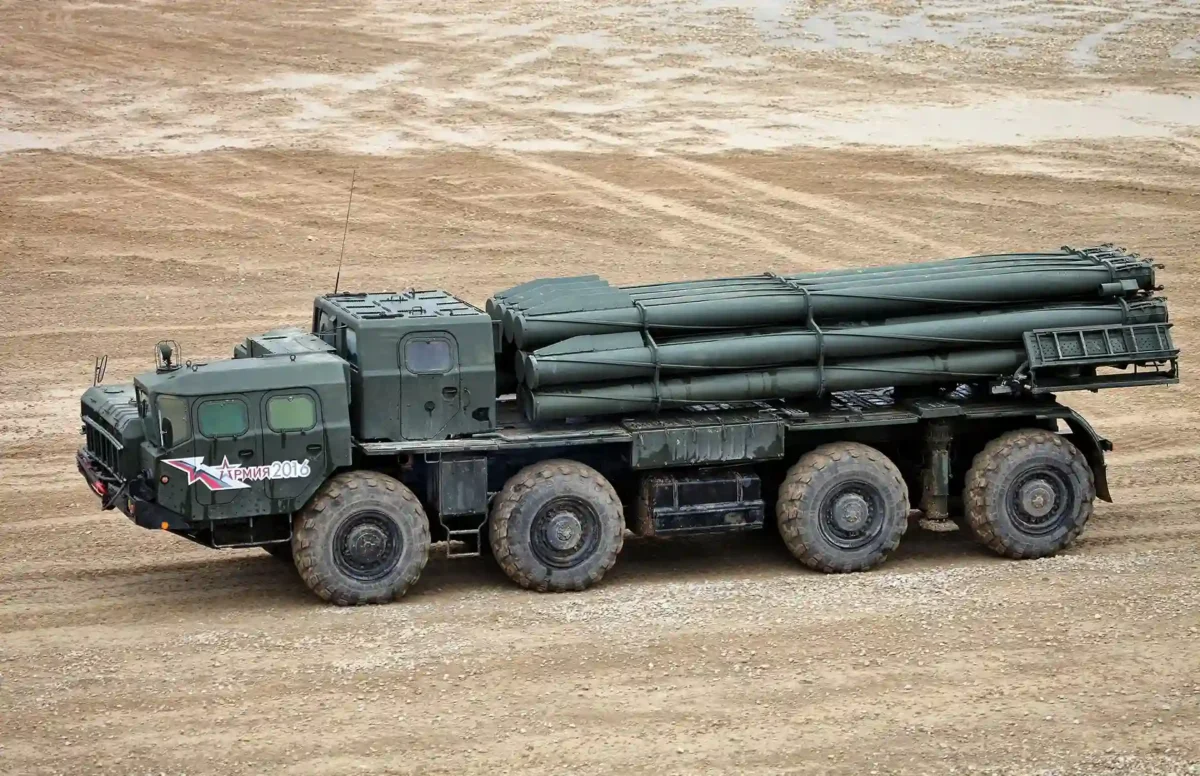 bm 30 smerch mlrs BM-30 Smerch MLRS