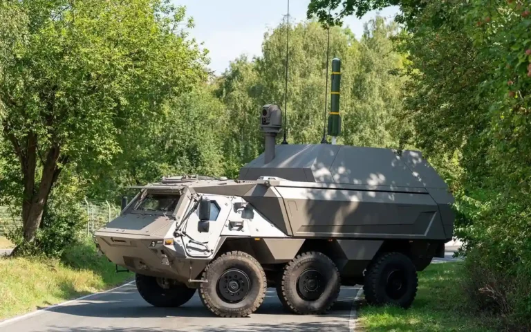 the new Fuchs JAGM Armored Vehicle