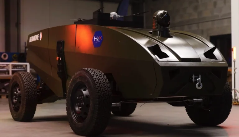 Europe unveils Hermione UGV