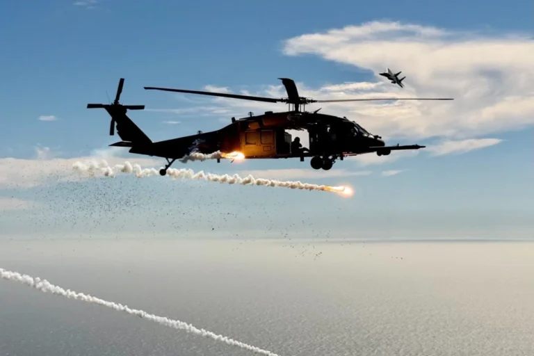 US Air Force Trials HH-60 Helicopters