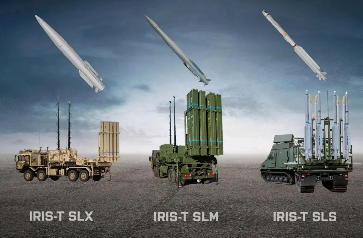 Irist-t air defence system variants