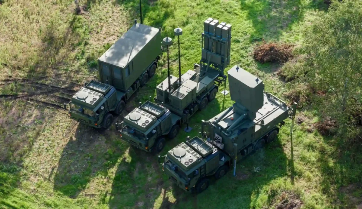 Iris-t air defense battery