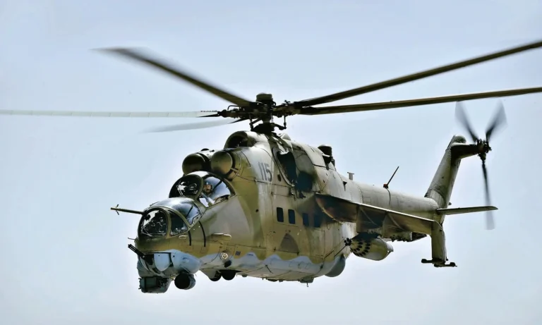mi-24 hind attack helicopter