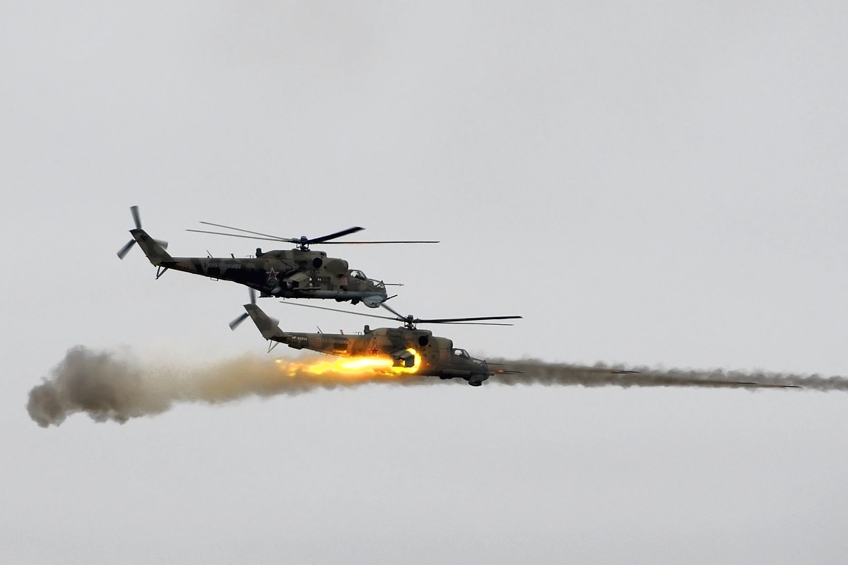 mil mi-24 attack helicopter