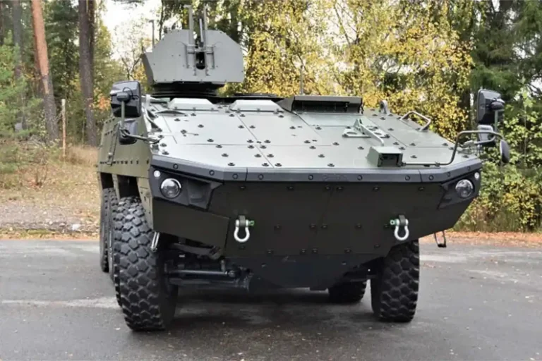 The first Patria AMV XP vehicle has officially been delivered to Japan