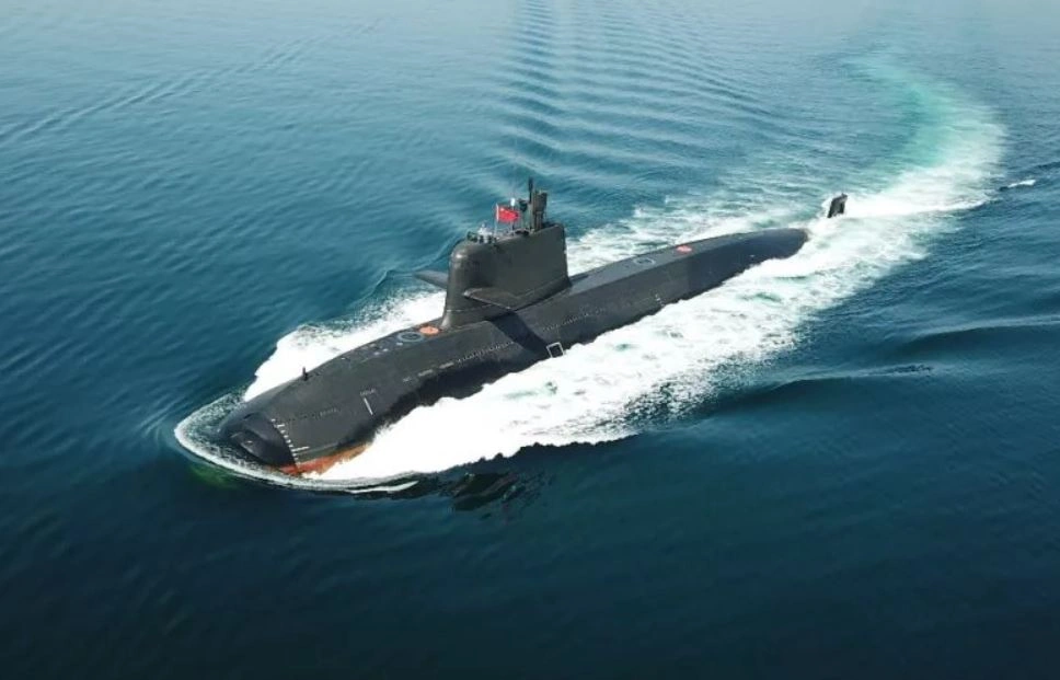 plan yuan class surface Chinese Yuan-class submarine on the surface, a key PLAN platform