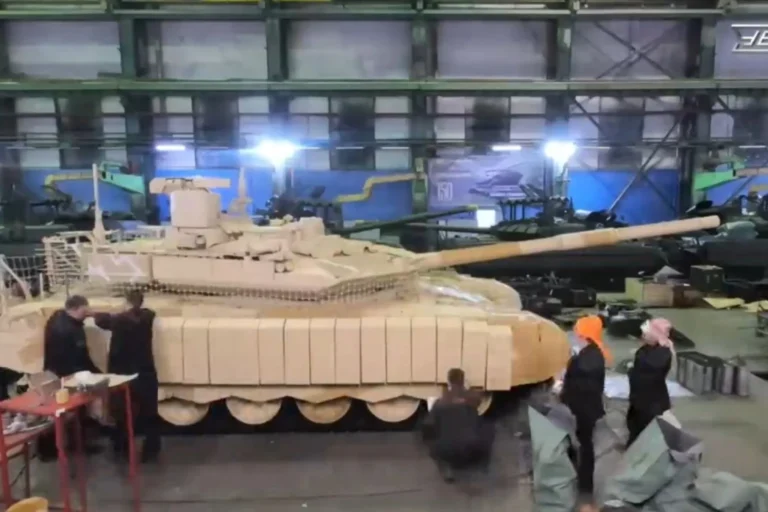 Russia deploys T-90MS tank