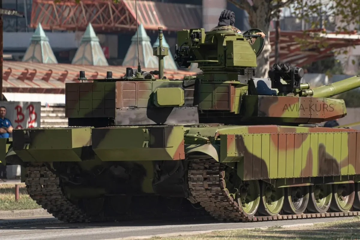 serbian m84as3 modernization The turret compartment of Serbia’s M-84AS3 main battle tank.