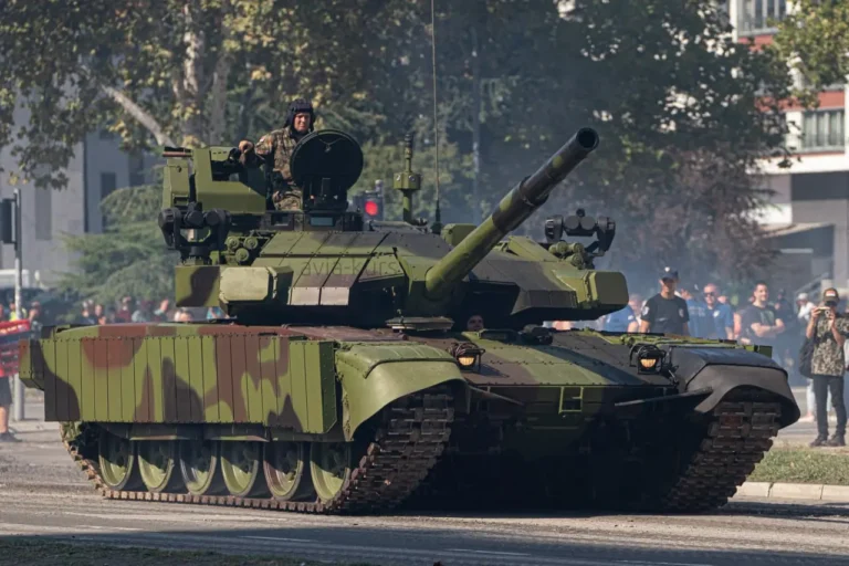 Serbia unveils M-84AS3 tank