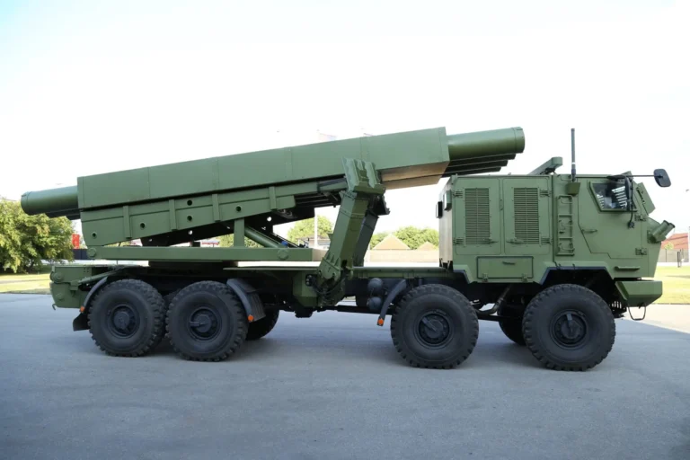 The Sumadija Rocket System with 300km Strike Range was recently introduced by Serbia
