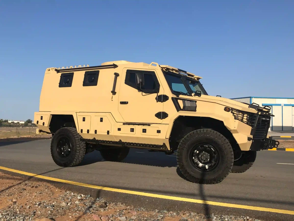 Terrier MLX armored vehicle, modular and fast.