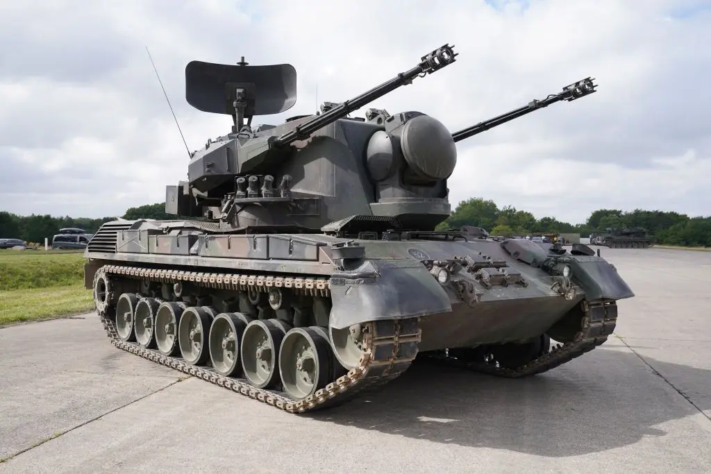 Gepard anti-aircraft tank