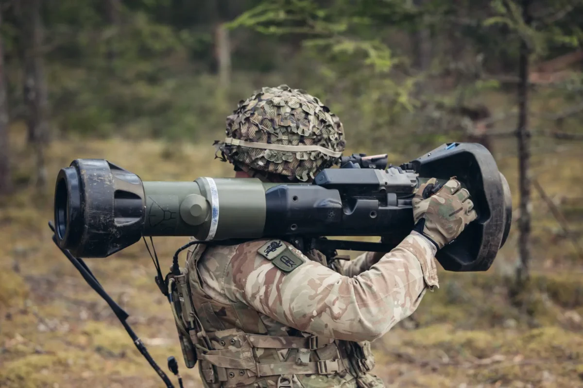 NLAW anti tank missile