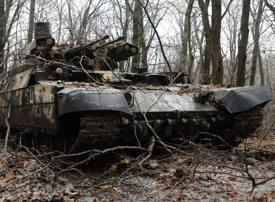 A BMPT Terminator armored fighting vehicle spotted in the Luhansk region in 2023.