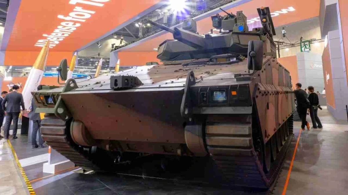 k nifv front view South Korea reveals the K-NIFV, a next-generation infantry fighting vehicle