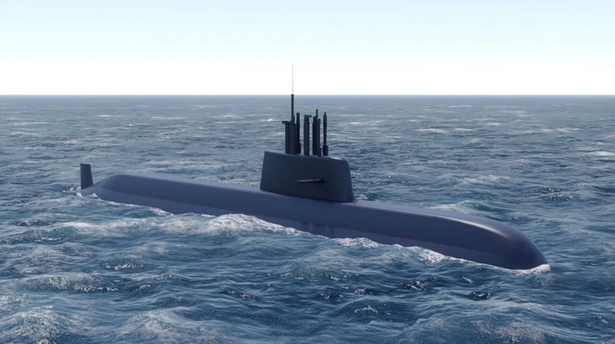 Illustration of the KSS-III Batch-II submarine