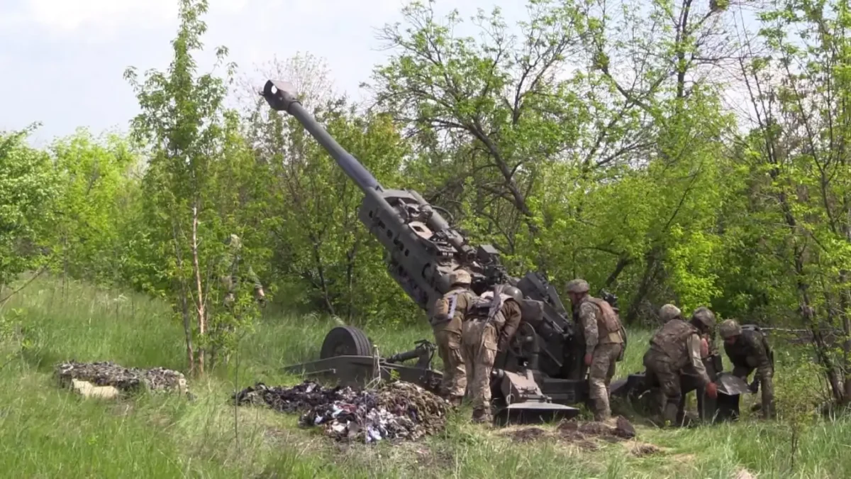 The M777 towed howitzer