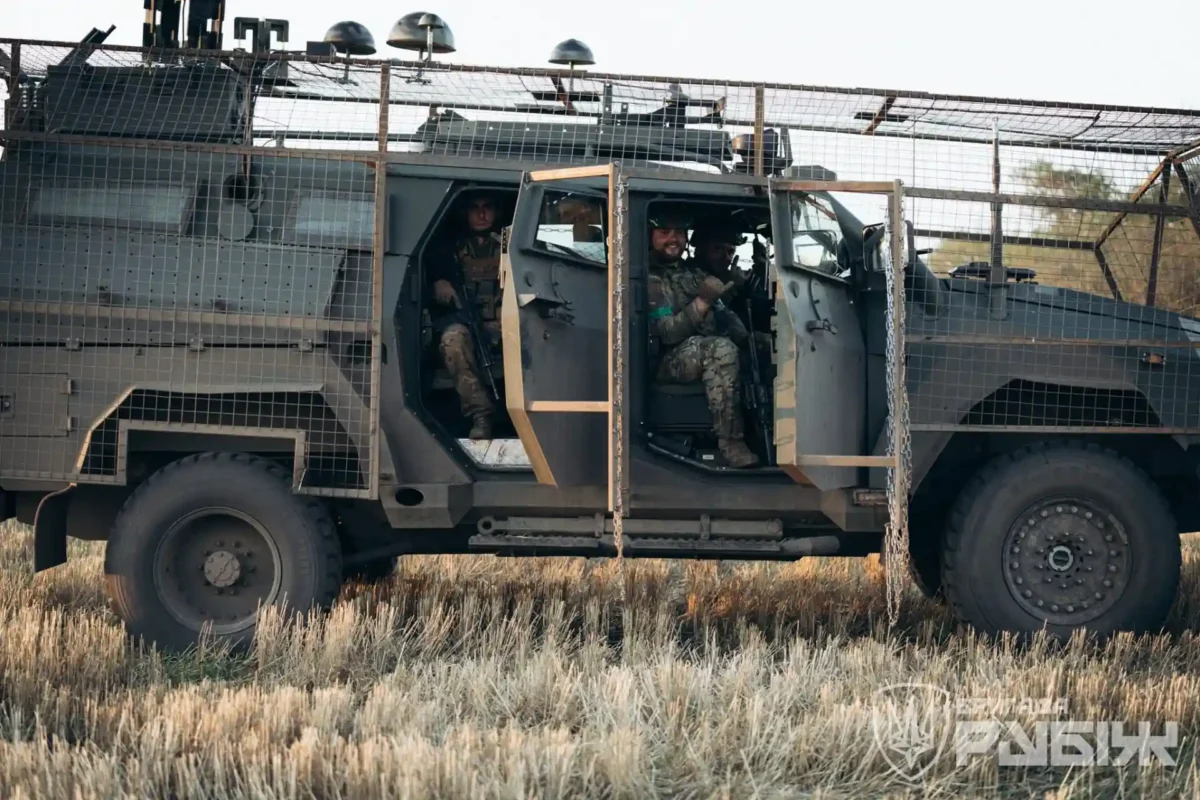 A Novator armored personnel carrier