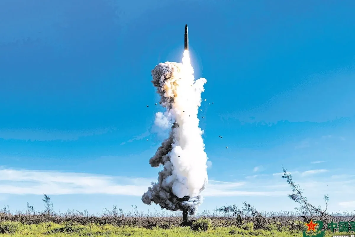 PLA lauch icbm test