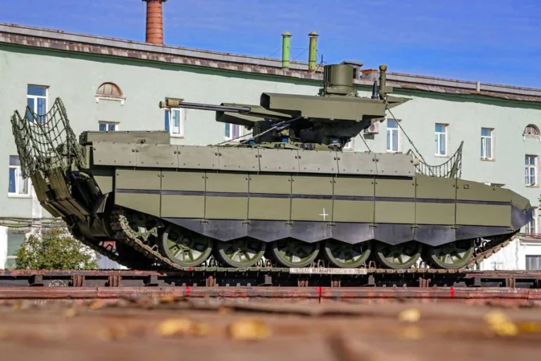 The new BMPT Terminator tank