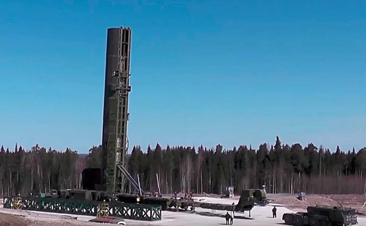 sarmat satan ii icbm russia Russia’s RS-28 Sarmat, or "Satan II"