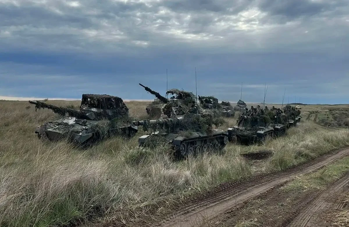 tam 2c a2 tank turret cage drone defense 1 Argentina upgrades TAM tanks