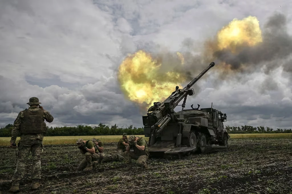 Ukraine Caesar howitzer