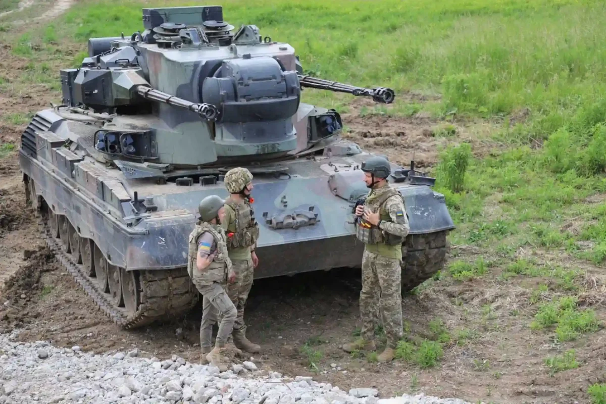 Ukriane gepard tank