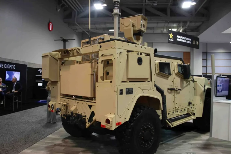 JLTV ZEUS 4 Laser System
