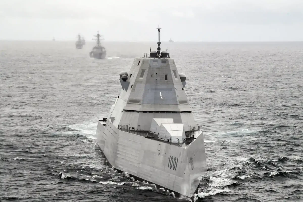 US Navy Zumwalt class U.S. Navy Zumwalt class destroyer