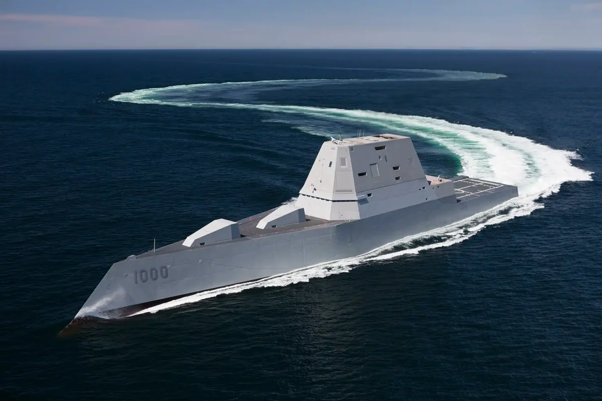Zumwalt class destroyer DDG-1000