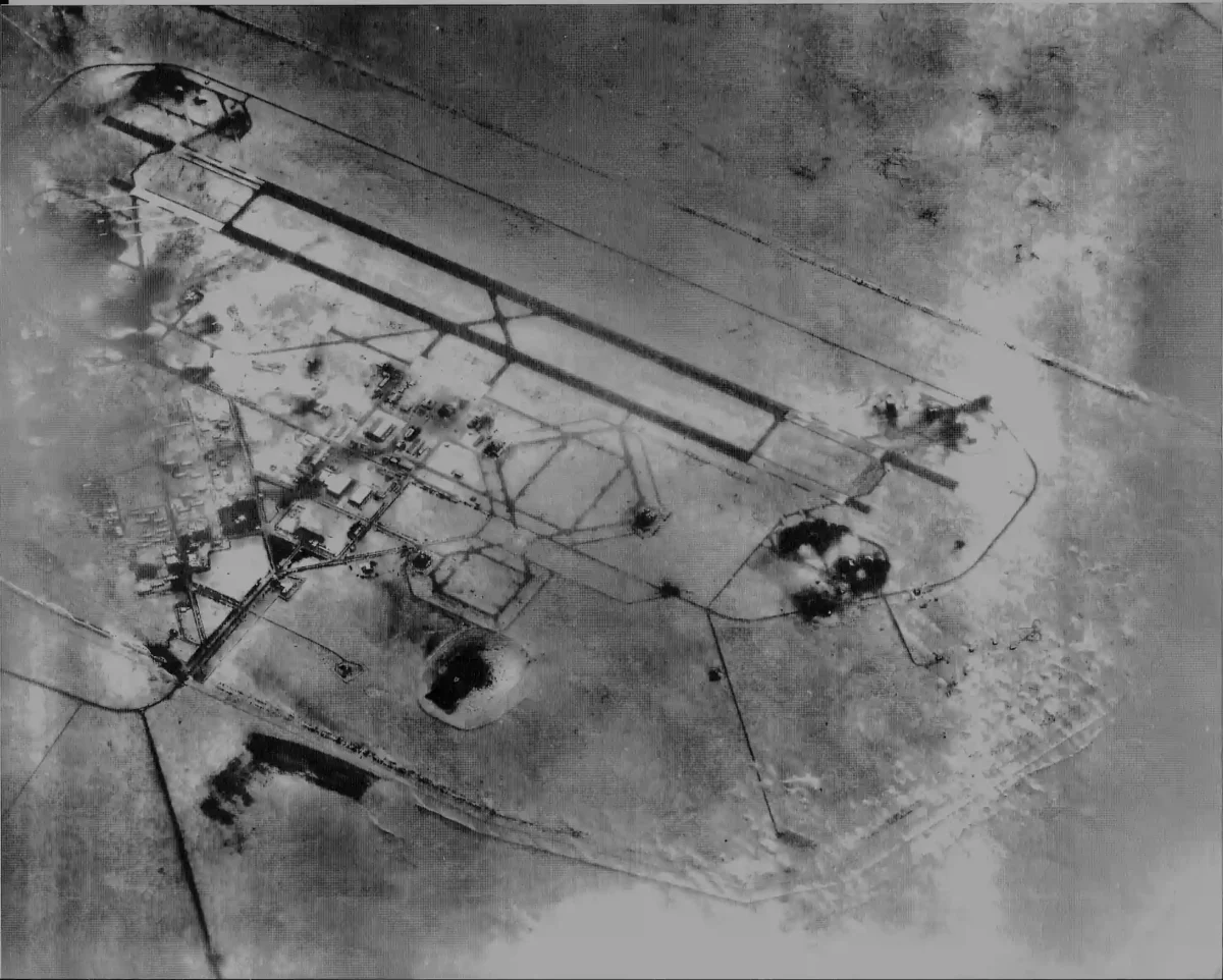 aerial camera during operation desert storm