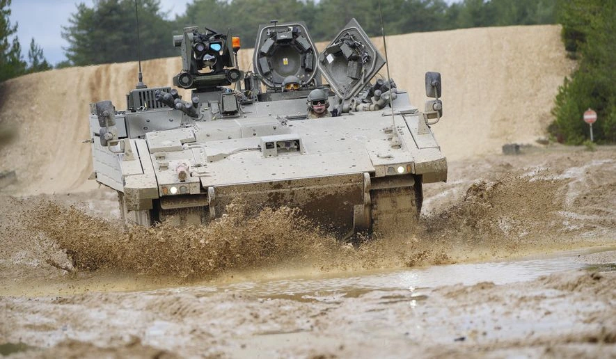 Britain Fields Ajax Armored Vehicle in Landmark Modernization