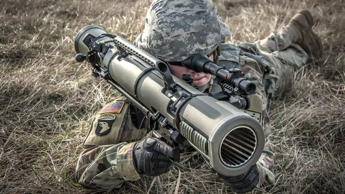 Saab’s Carl-Gustaf M4 grenade launcher
