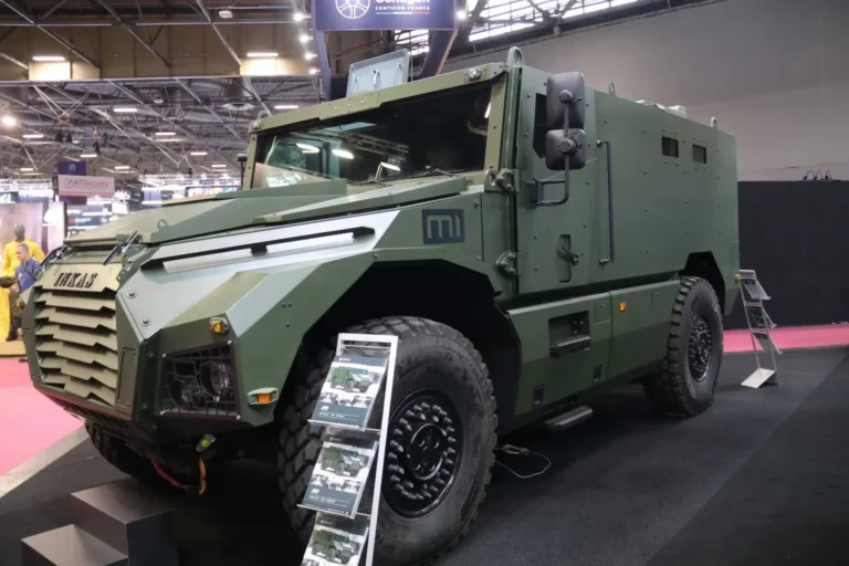 M1 MRAP armored vehicle