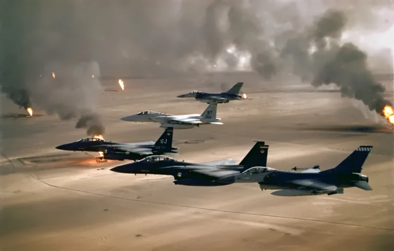 f-15e during operation desert storm