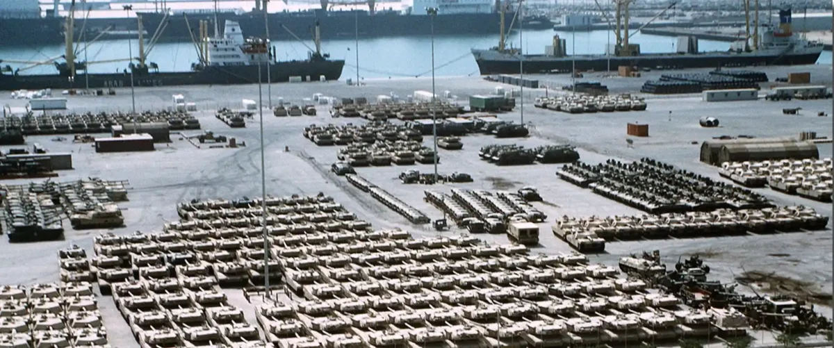 operation desert storm logistics